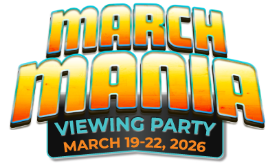 Plaza March Mania Viewing Party Logo